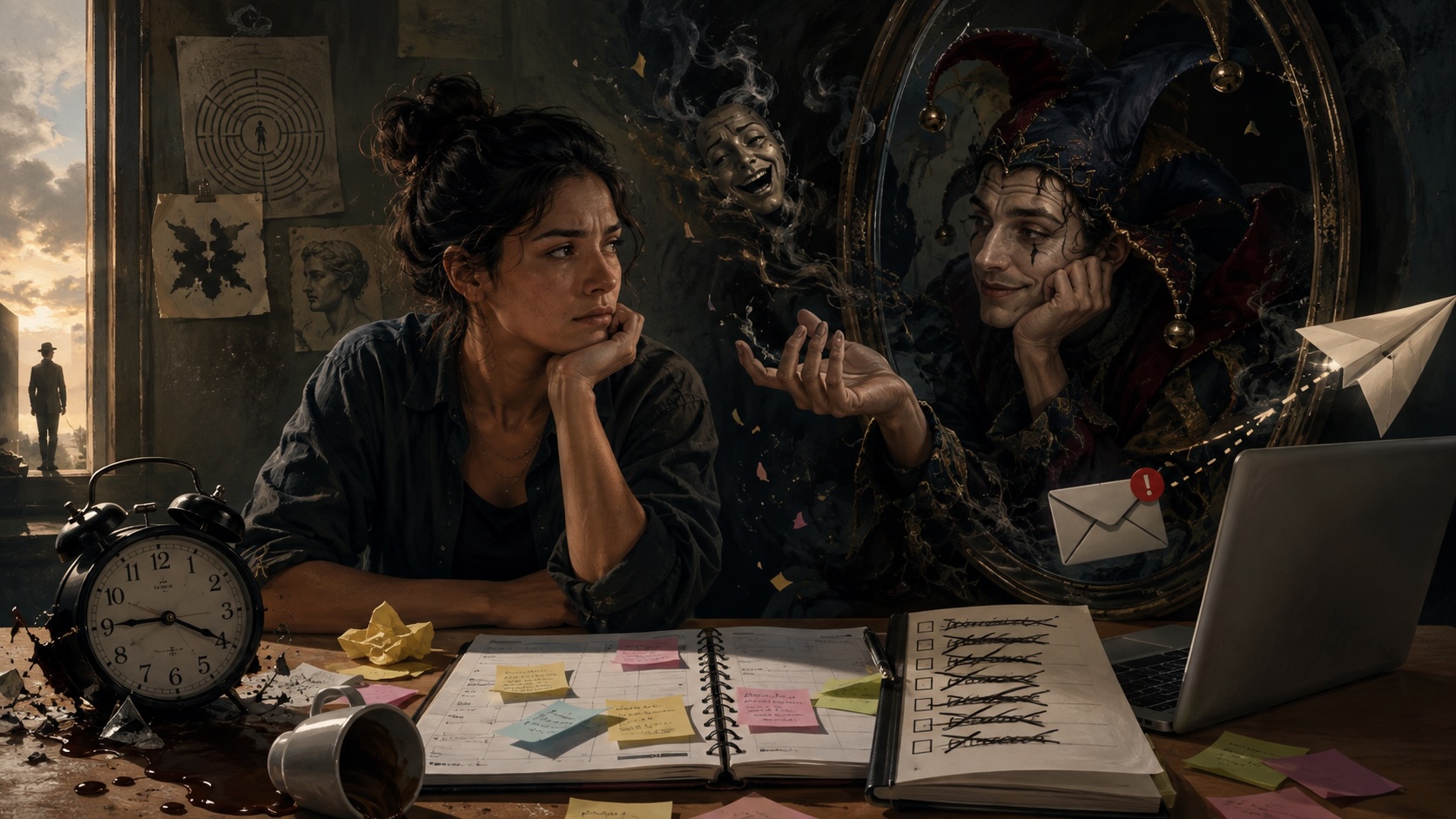 The Trickster Archetype: Why Your Psyche Sabotages Plans (and What It’s Trying to Teach)